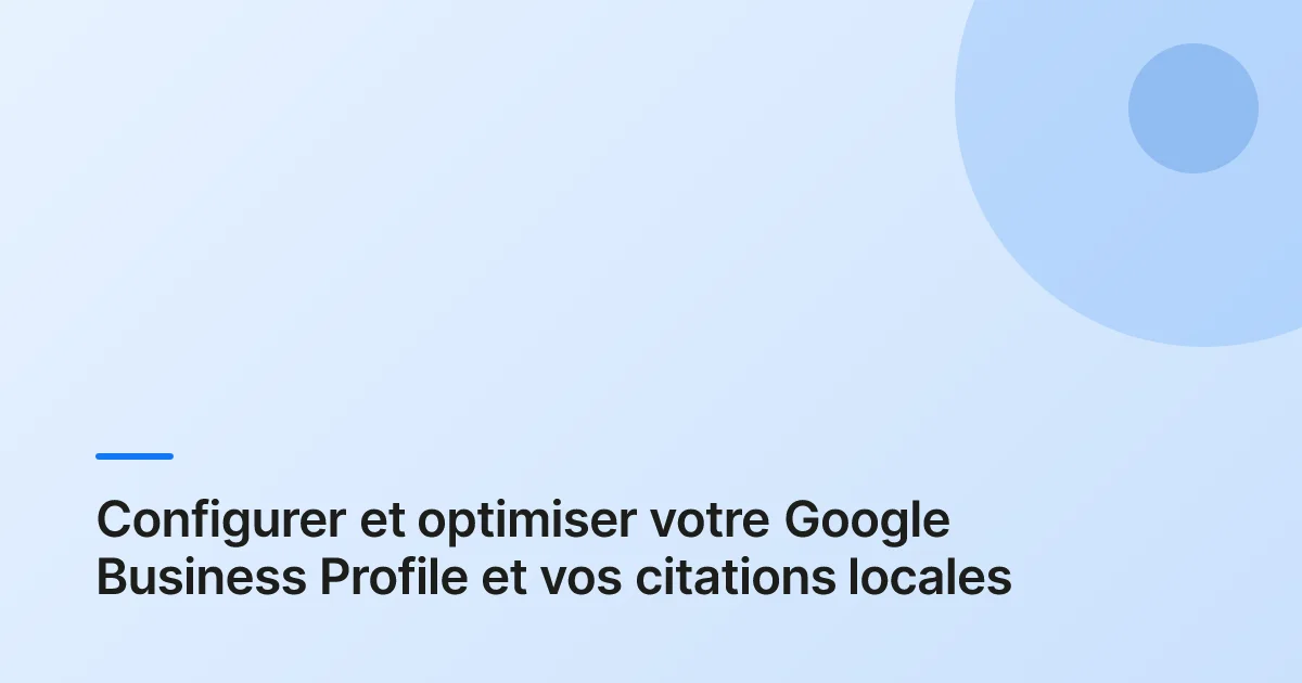 optimisation seo local google maps example