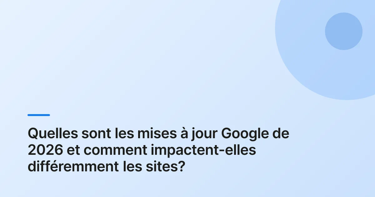 algorithme google 2026 example