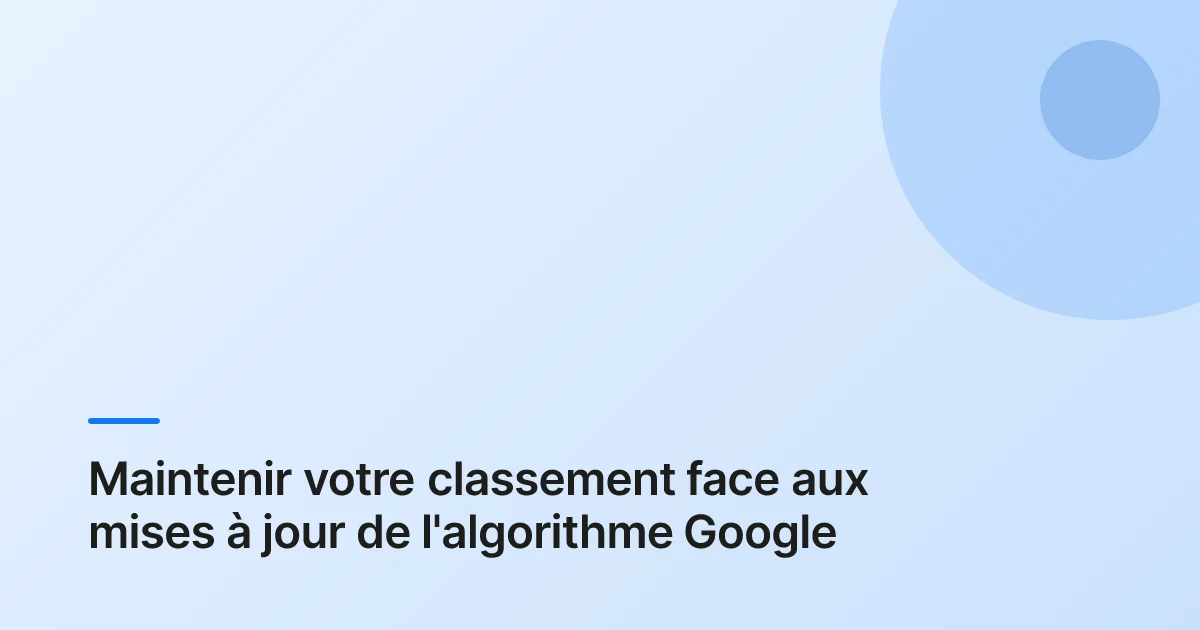 améliorer classement google summary