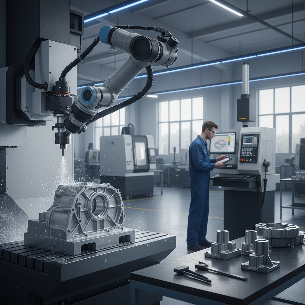 CNC machining and CMM inspection of automotive zinc die casting parts in a precision manufacturing facility