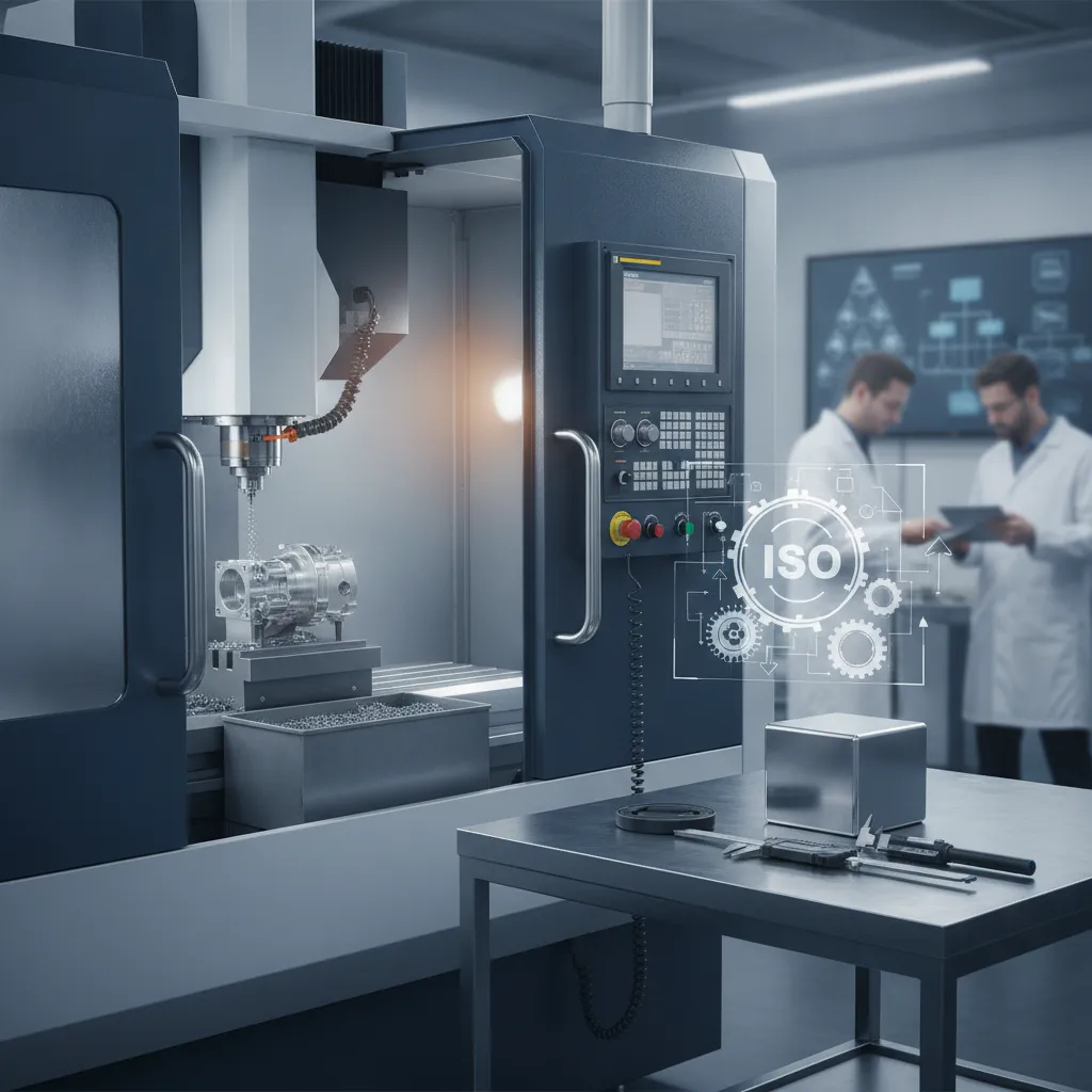 validate CNC machine capability ISO 9001 overview