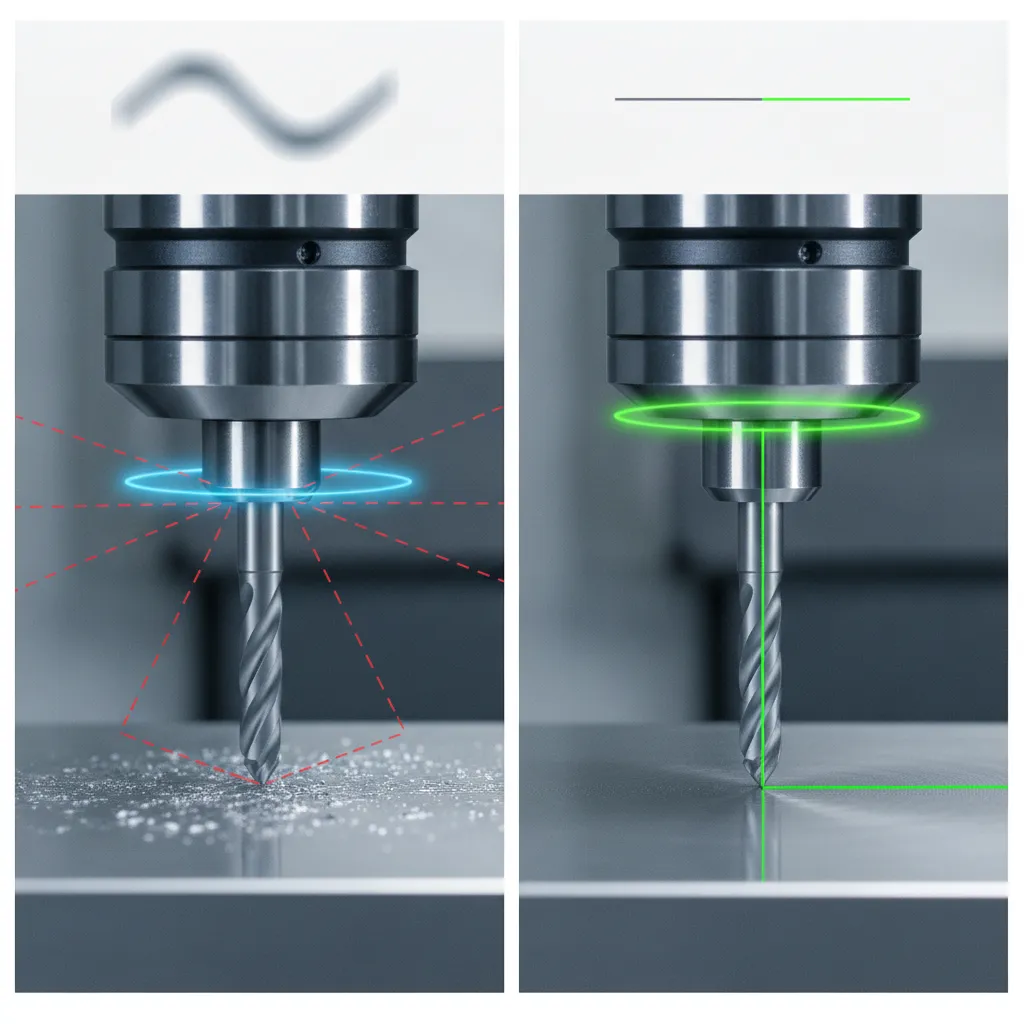runout compensation CNC accuracy summary