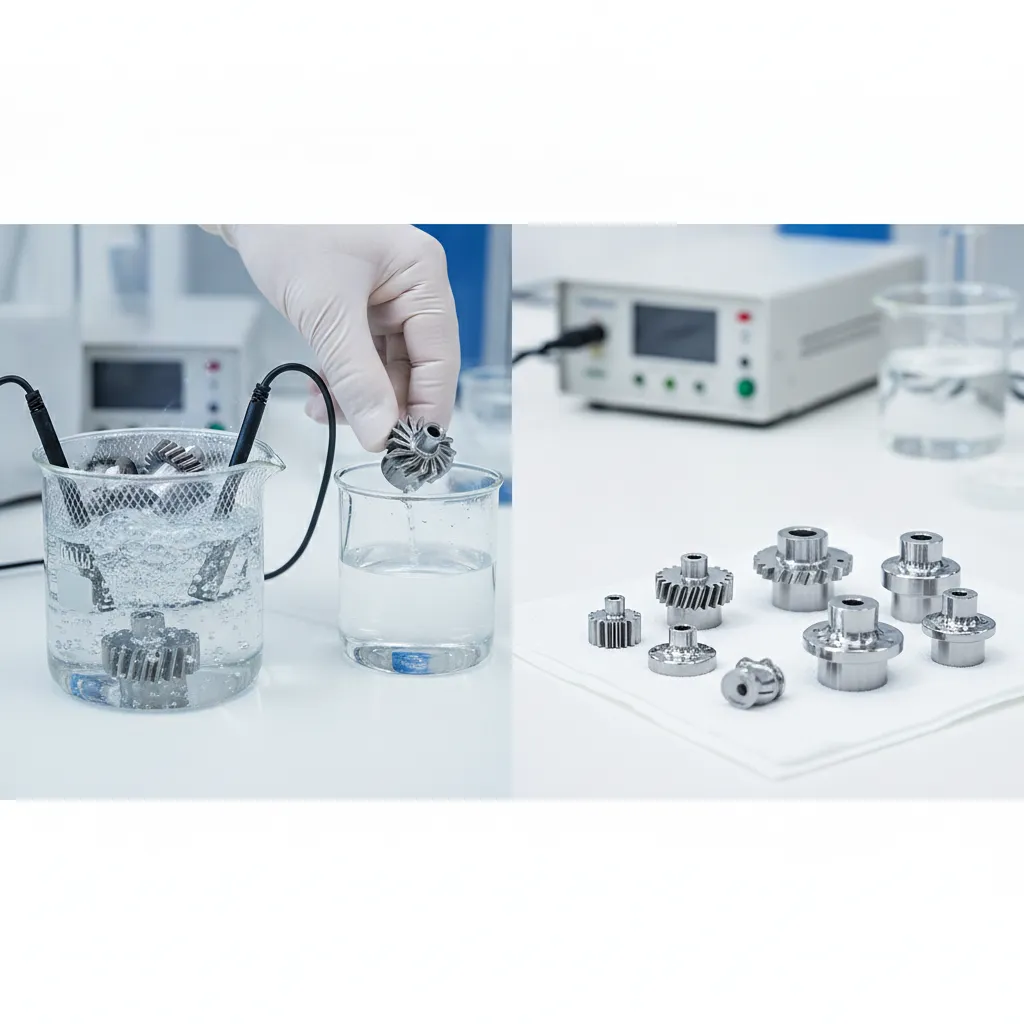 electropolishing precision parts example