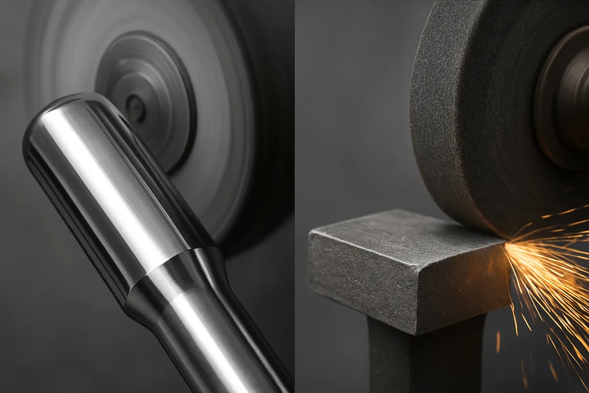 polishing vs grinding precision summary