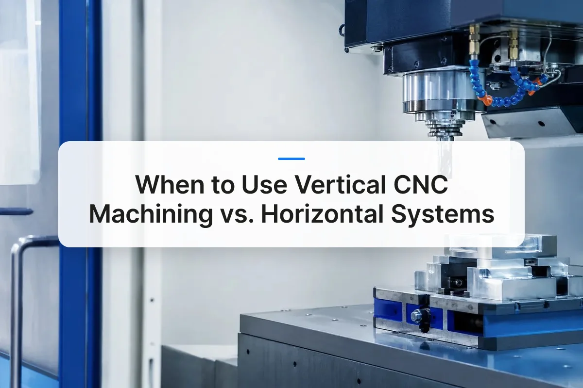vertical CNC machining overview