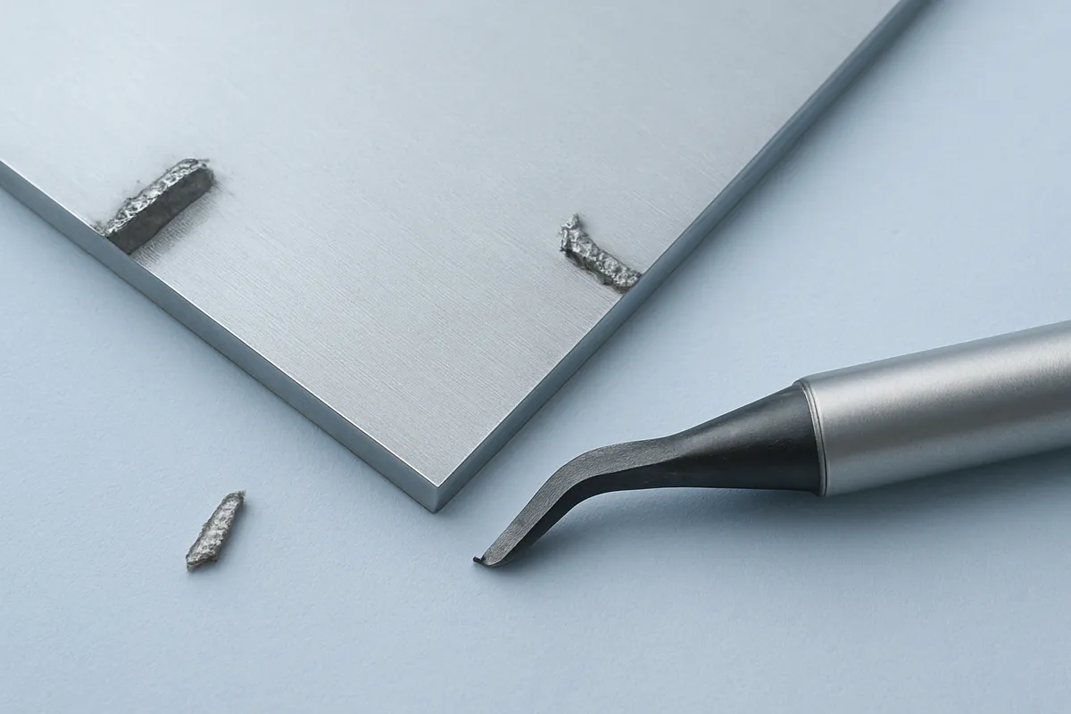 burr removal precision machining mechanical deburring process
