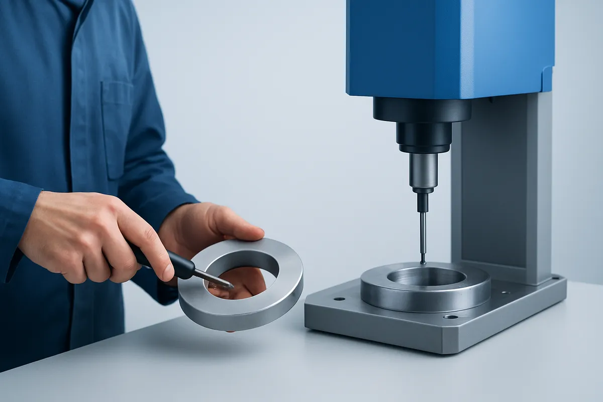 burr removal precision machining quality inspection