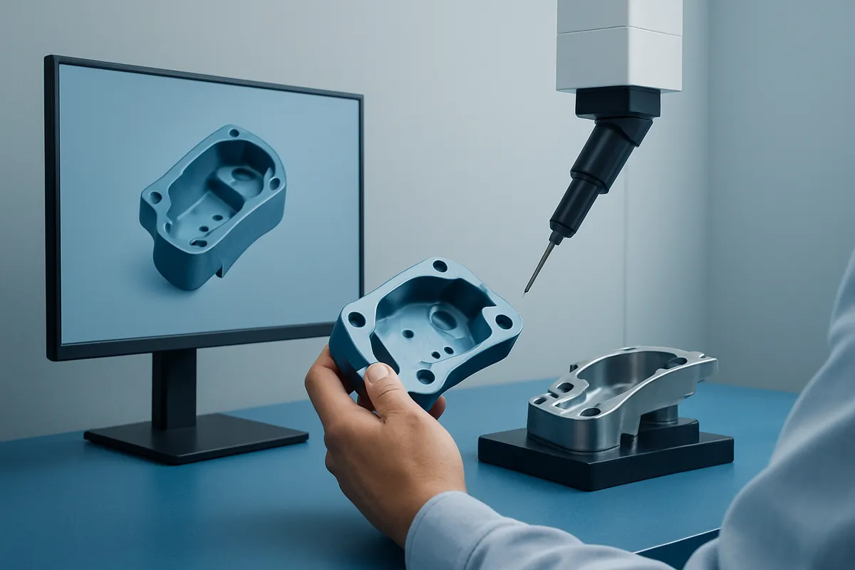 reverse engineering precision manufacturing CAD verification and quality inspection