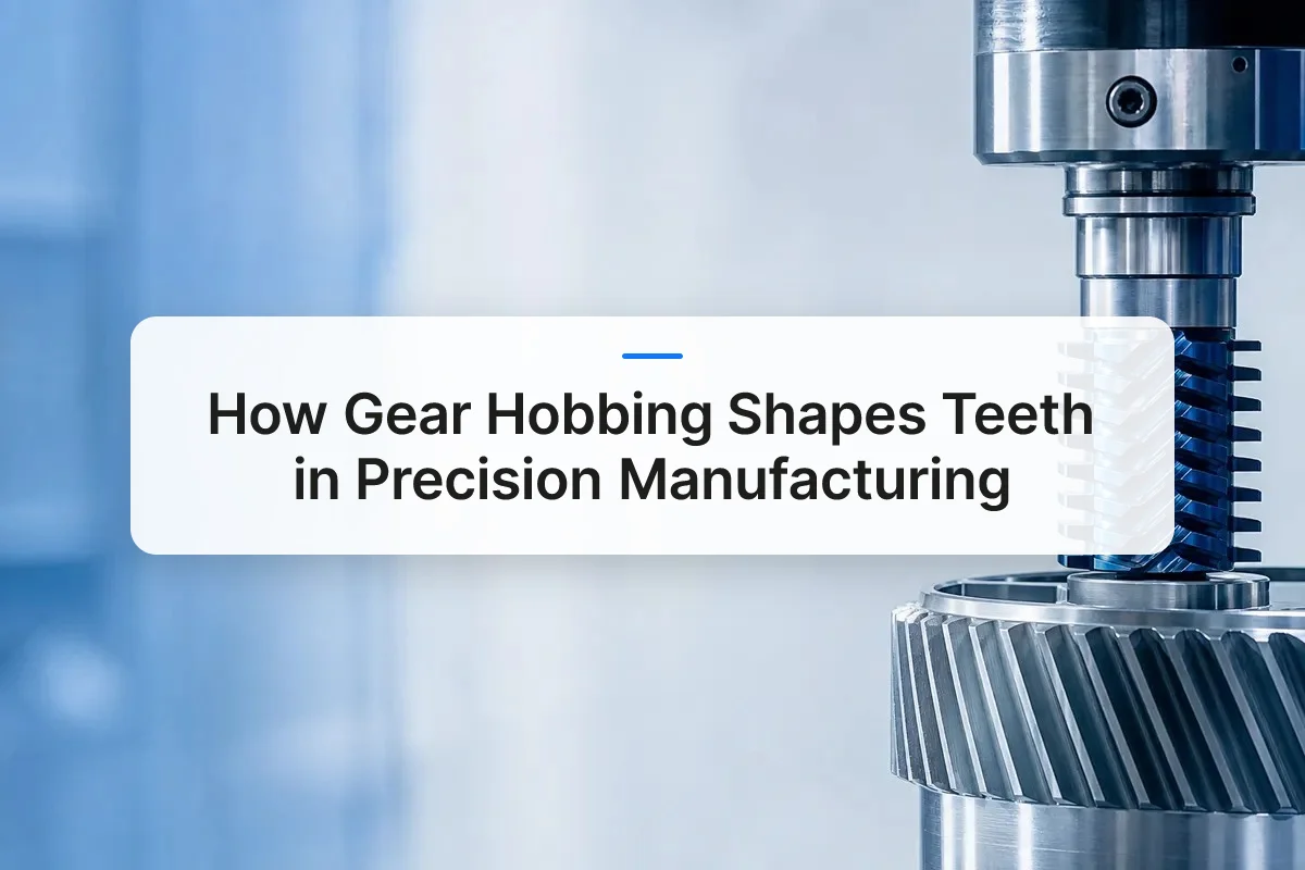 gear hobbing precision manufacturing overview