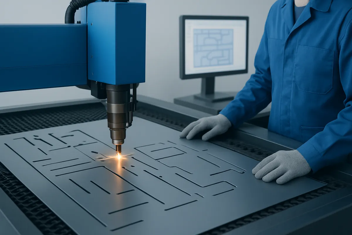metal fabrication services example