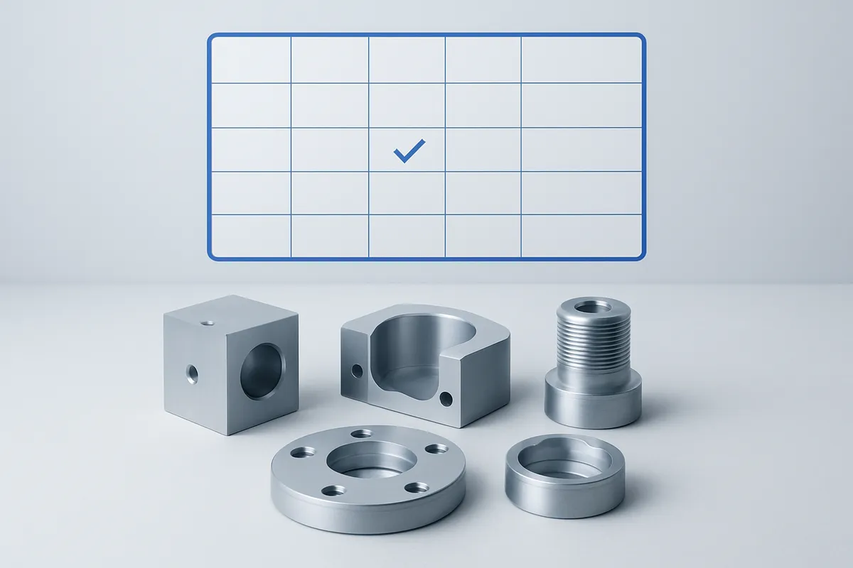 aluminum machined parts summary