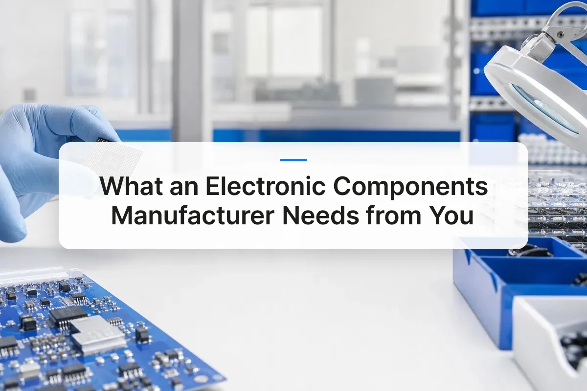 electronic components manufacturer overview