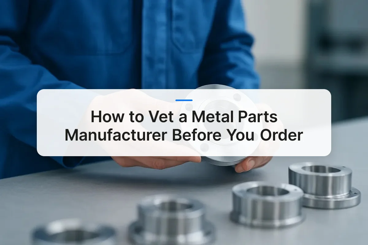 metal parts manufacturer overview