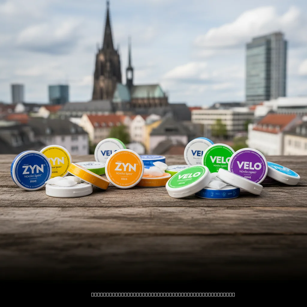 Nicotinezakjes in Duitsland van populaire merken zoals ZYN en VELO