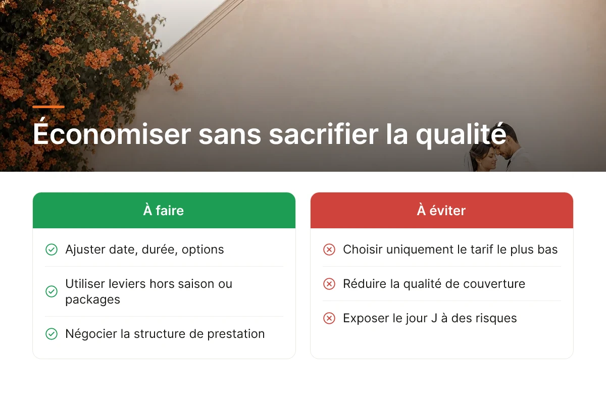 Économiser sans sacrifier la qualité