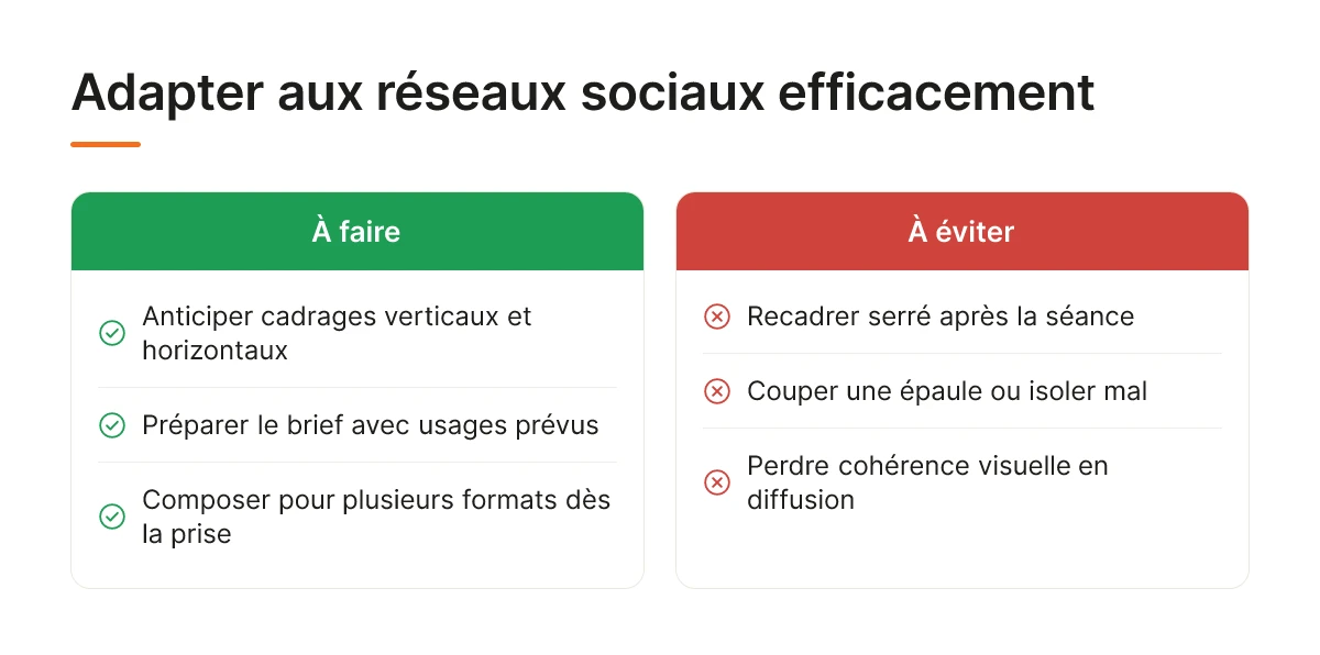 Adapter aux réseaux sociaux efficacement