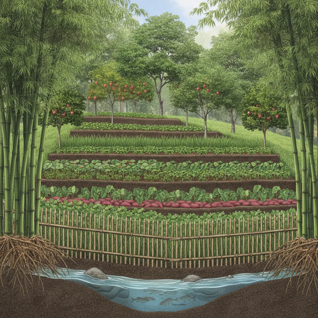 agroforesterie et bambou example