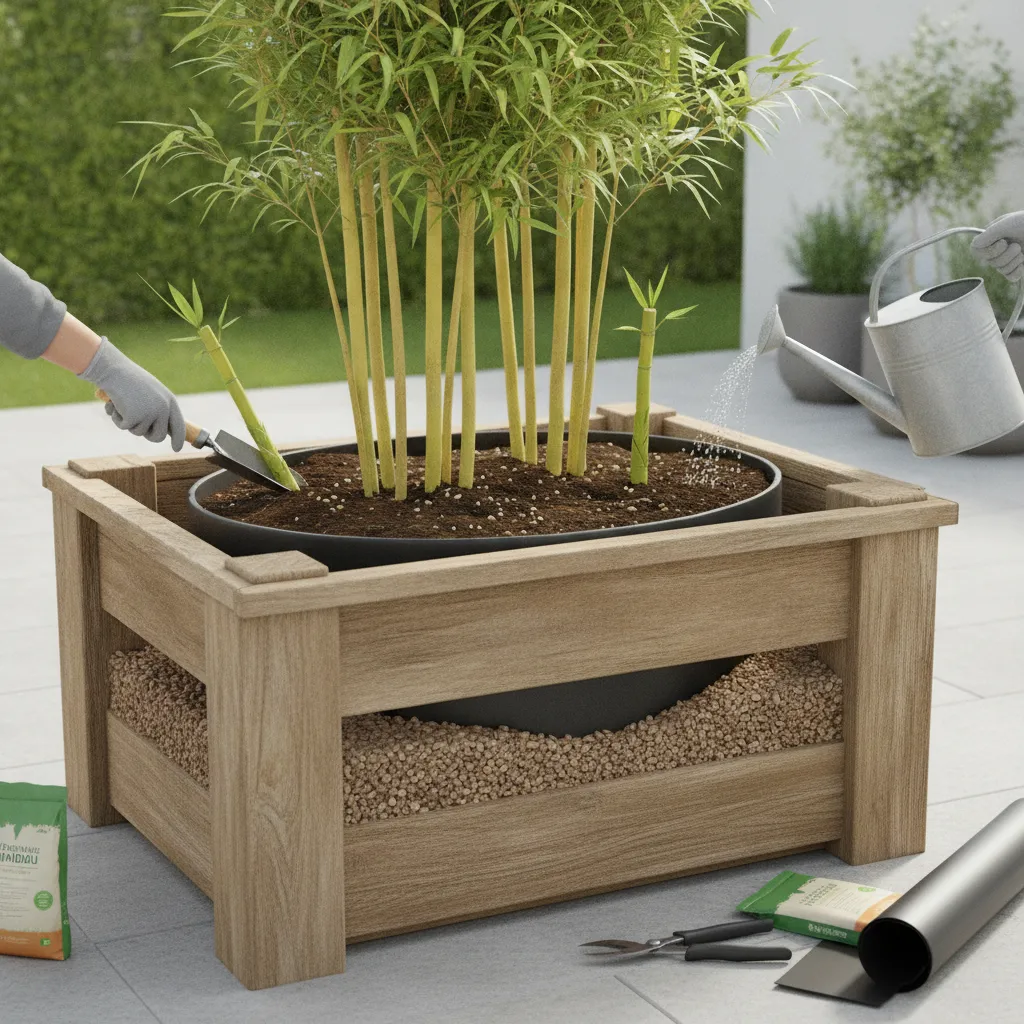 planter entretenir plants bambou example