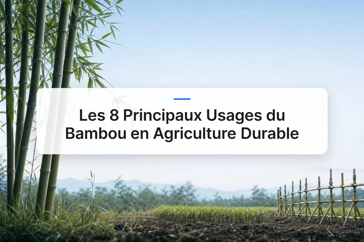 usages bambou agriculture overview