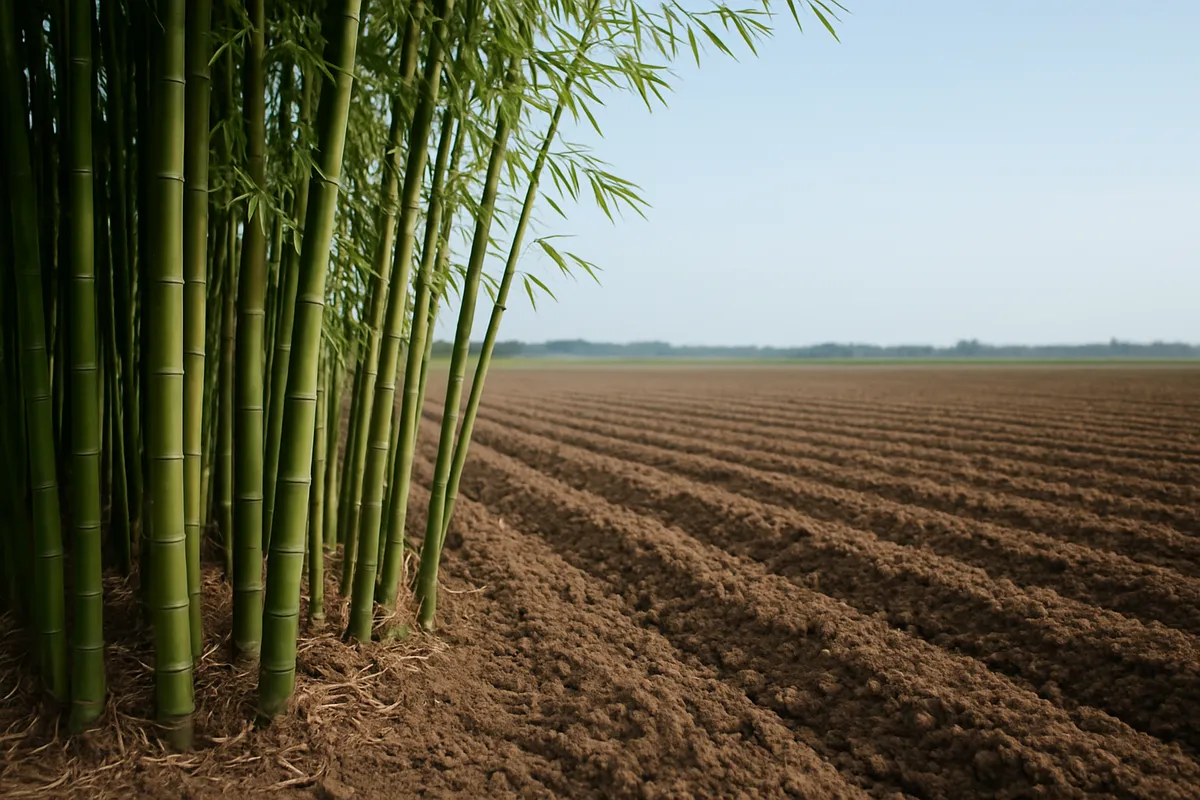 dégradation sols bambou agriculture example