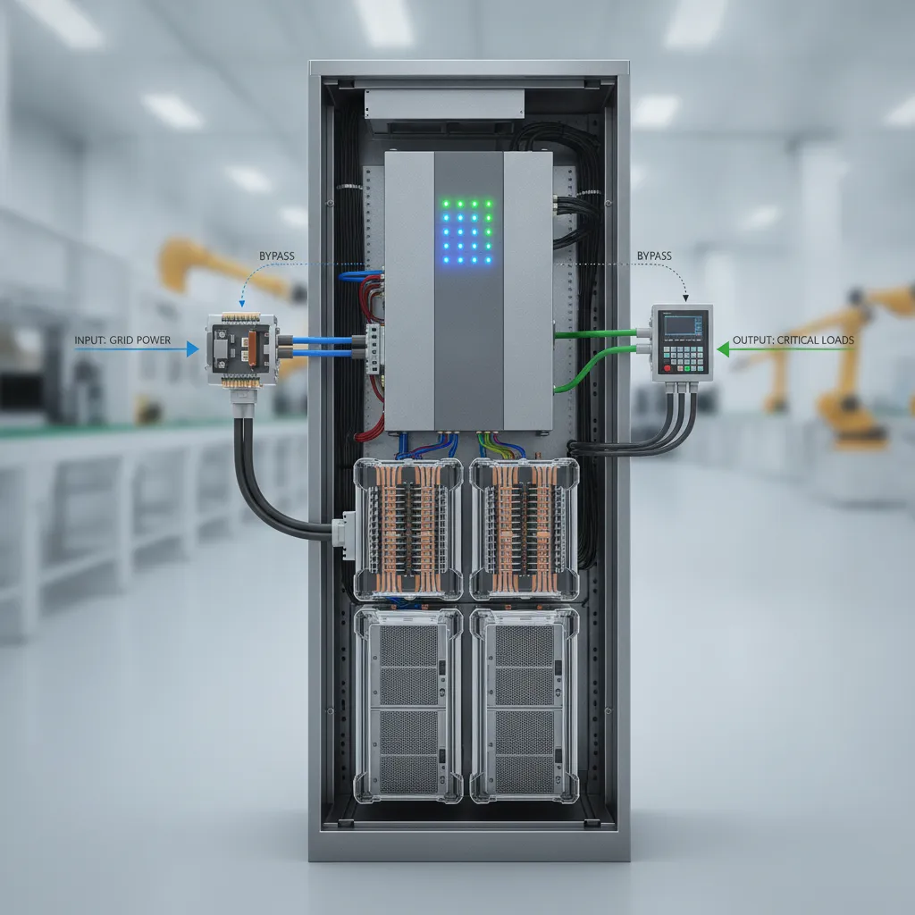 uninterruptible power supply industrial example