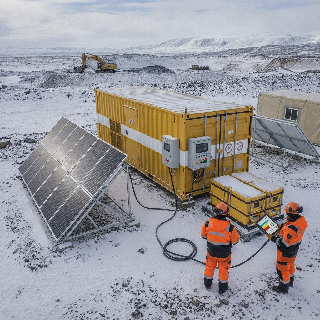 solar hybrid generator system example