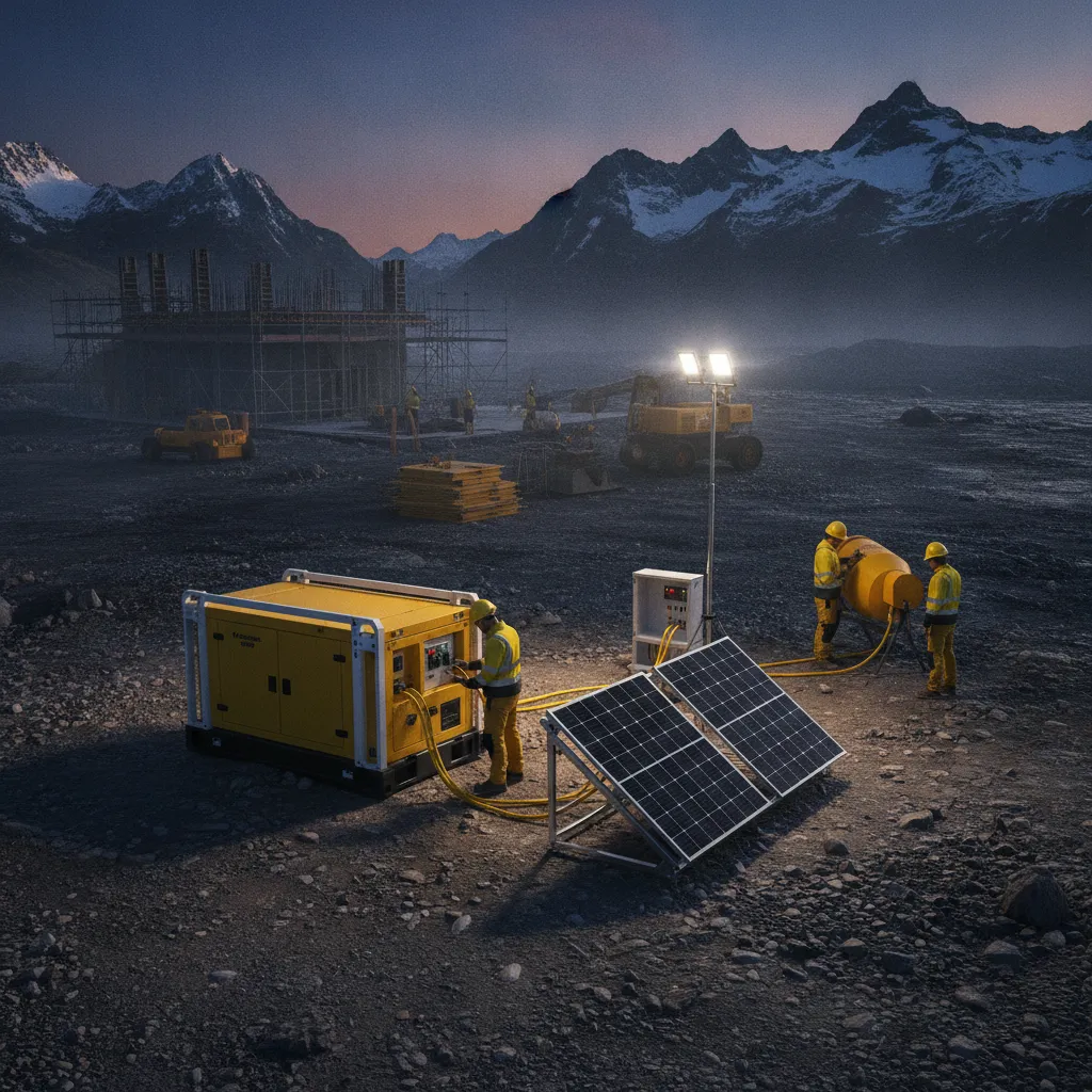 solar hybrid generator system overview