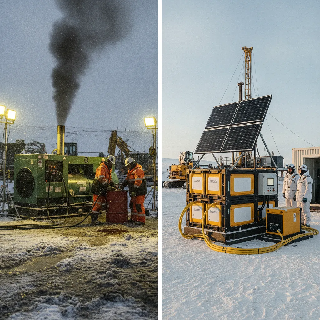 solar hybrid generator system summary