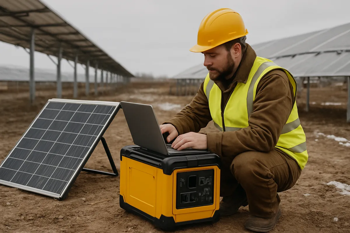 how to integrate solar power battery storage example