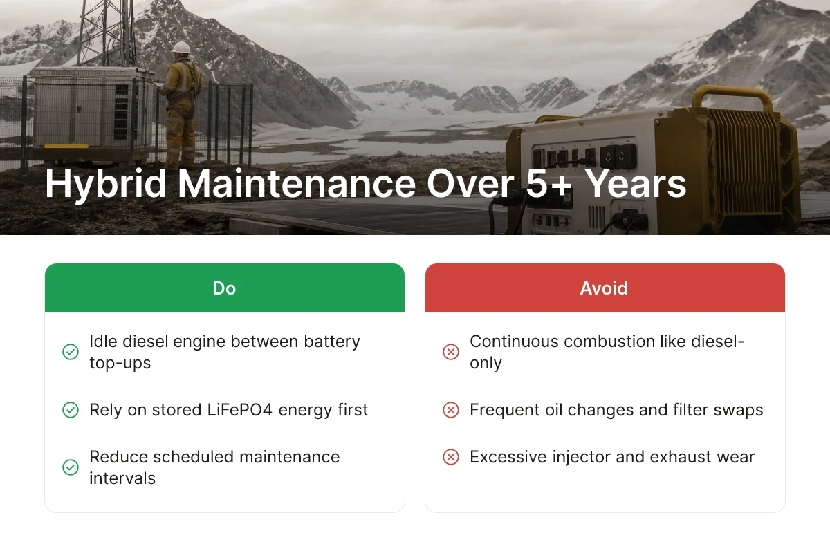 Hybrid Maintenance Over 5+ Years