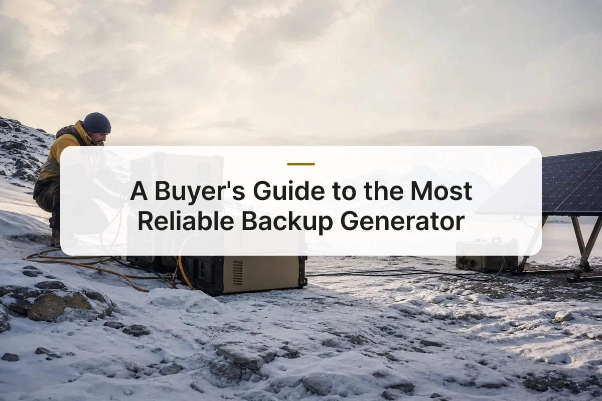 most reliable backup generator overview