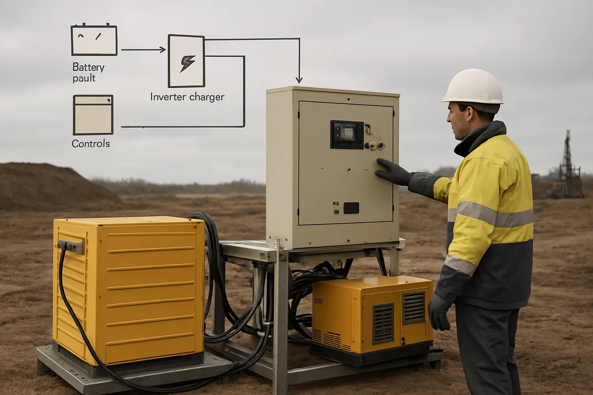 stationary hybrid power systems example