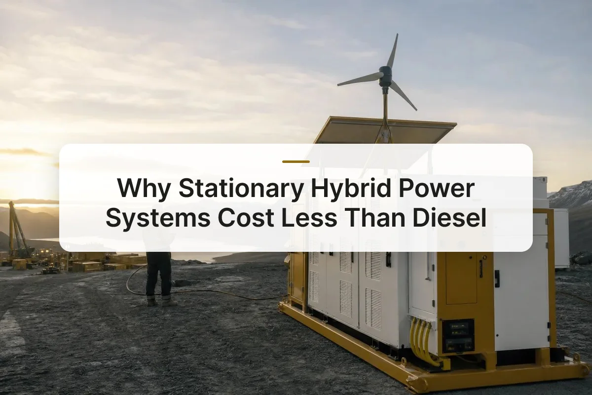 stationary hybrid power systems overview