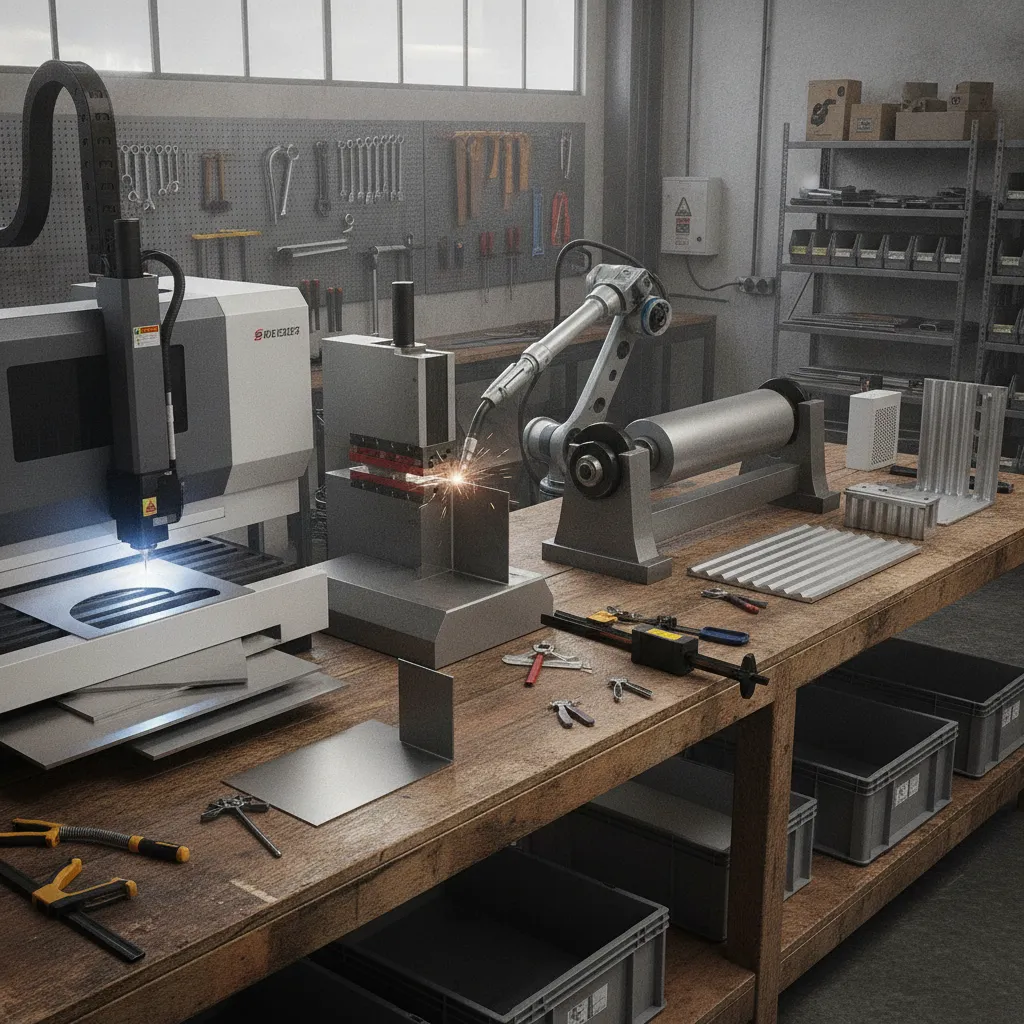 sheet metal fabrication process example