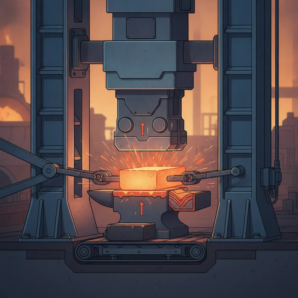 steel forging example