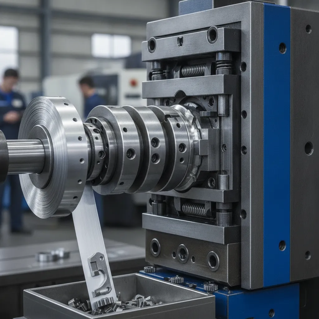 precision metal stamping example