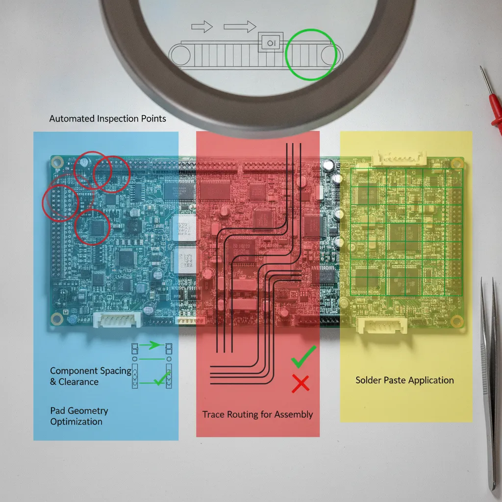 PCBA design for manufacturability example