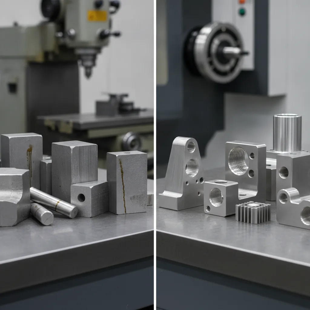 cnc machining parts summary