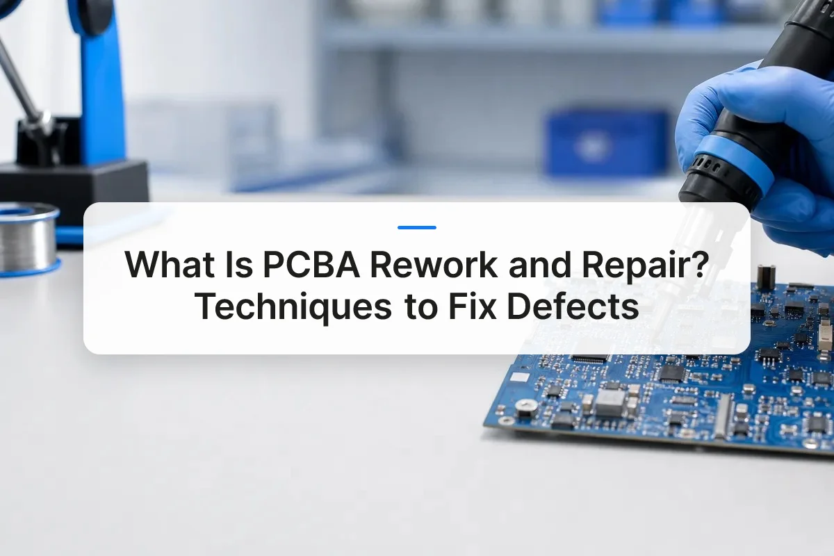 PCBA rework and repair overview