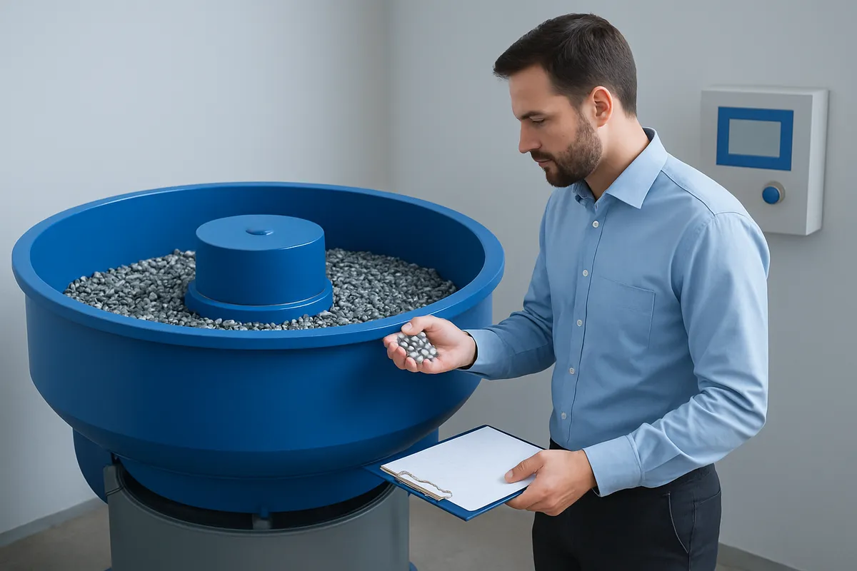 vibratory finishing process summary