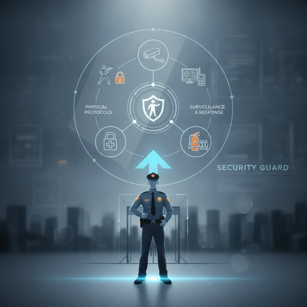 security guard training example