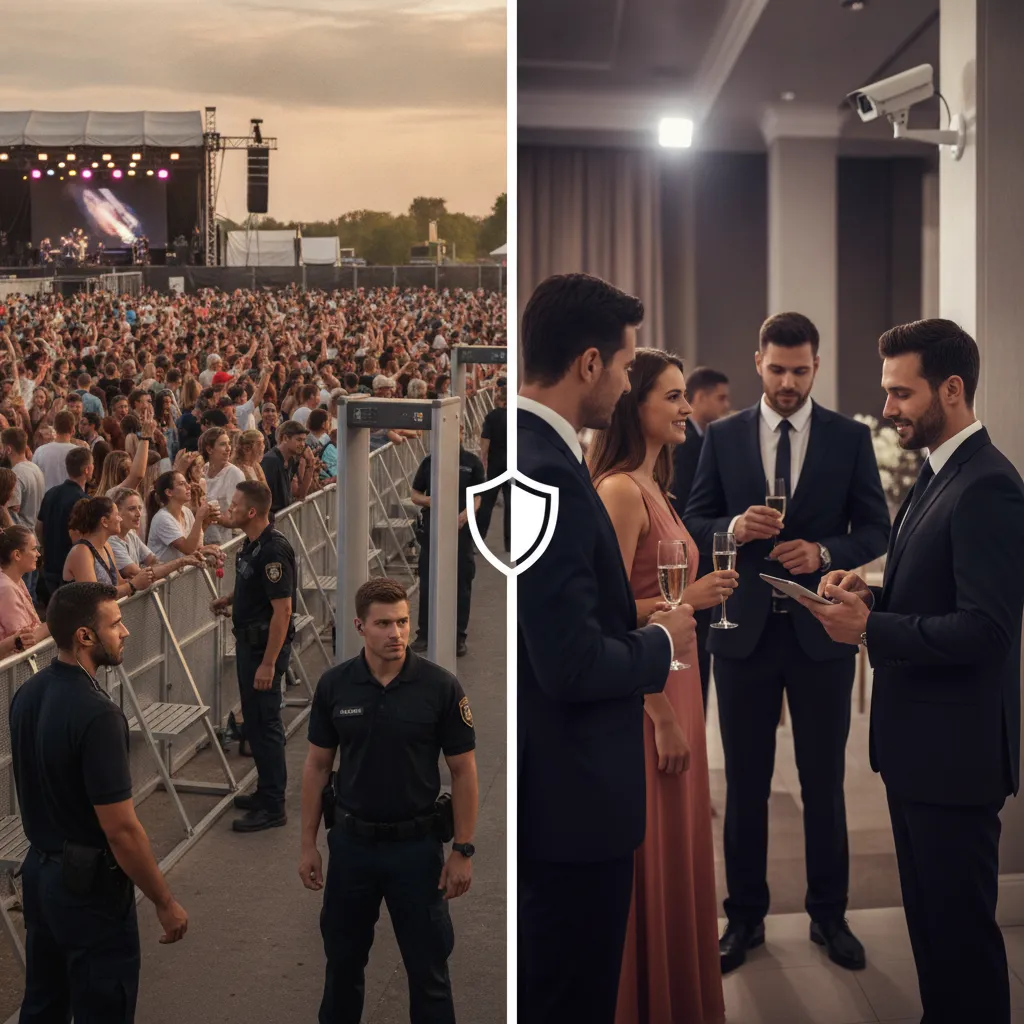 event security services summary