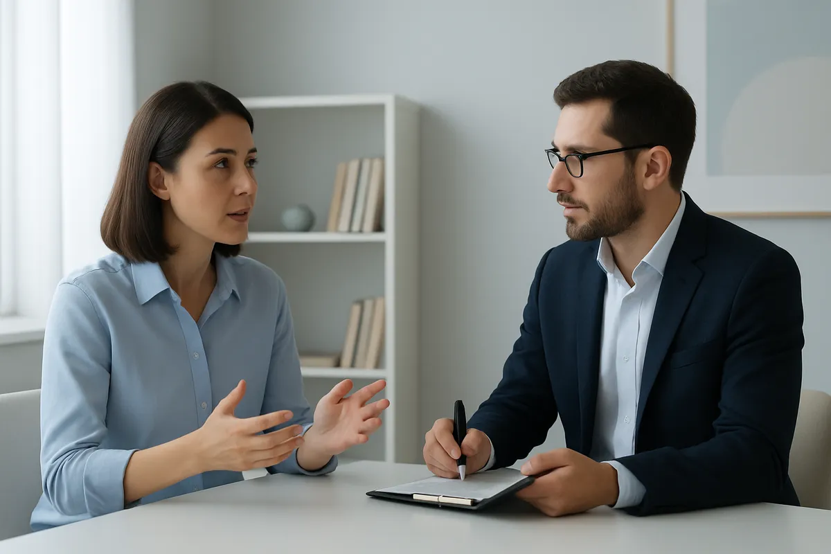 public speaking accent training example