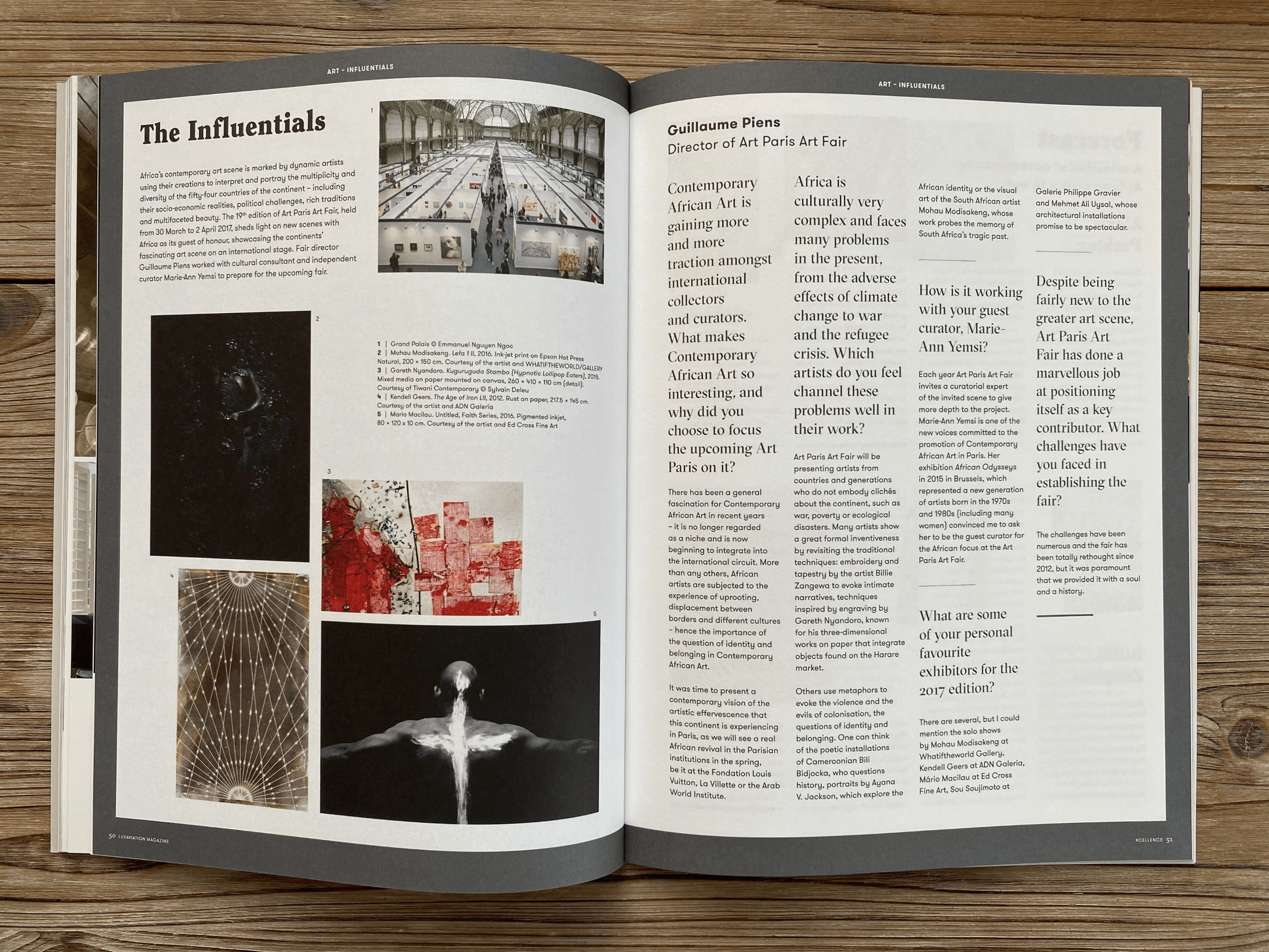 Premium print magazines as part of a tactile marketing strategy displayed on a coffee table