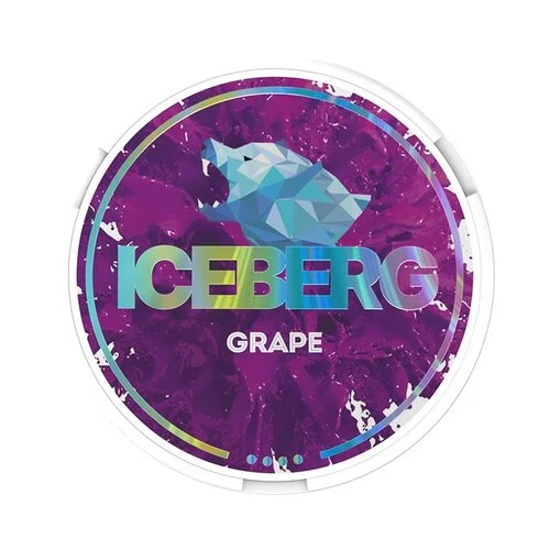 Iceberg Grape fruity nicotine pouch flavour