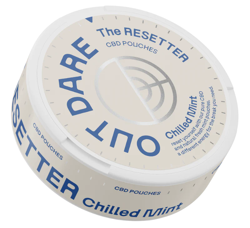 OutDare CBD pouches for relaxation and stress relief without nicotine dependency